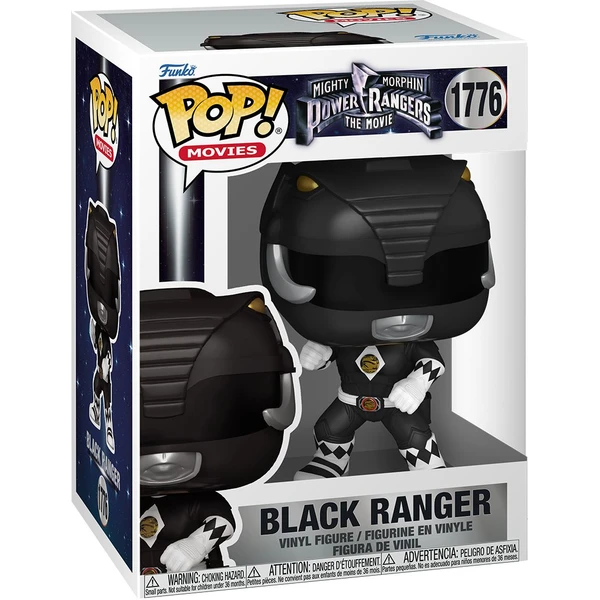 Funko POP! #1776 Movies: Mighty Morphin Power Rangers The Movie - Black Ranger - Funko POP! - Obrázok ET7H000K01