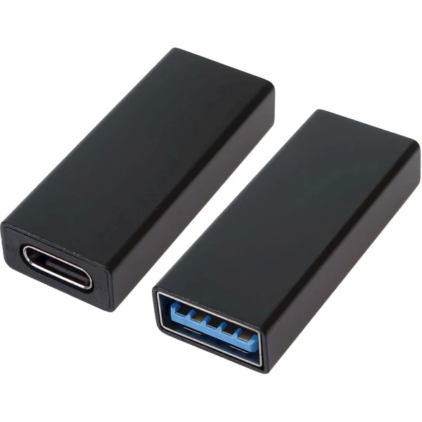 PremiumCord USB-C/USB-A redukcia čierna - Káble a redukcie - Hlavný obrázok