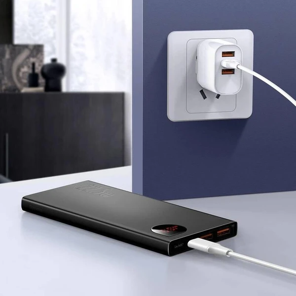Baseus Adaman 10000mAh, 22,5 W čierna - Powerbanky - Obrázok ETHL000K01