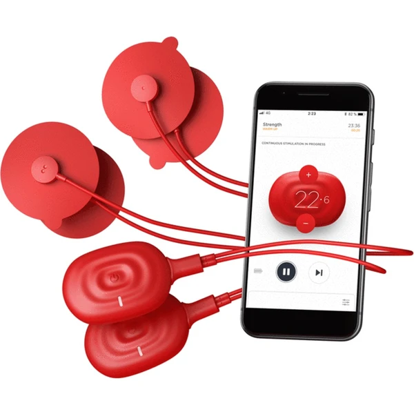 Therabody PowerDot Duo Gen 2.0 svalový stimulátor červený - Masážny prístroj - Hlavný obrázok