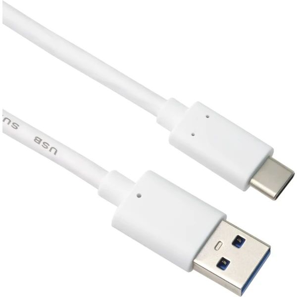 PremiumCord USB-C/USB-A napájací kábel 60W 2m biely - Káble a redukcie - Hlavný obrázok