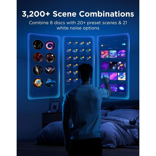 Govee Galaxy Light Projector 2 Pro Matter s reproduktorom - Inteligentné osvetlenie - Obrázok EU3L000K01