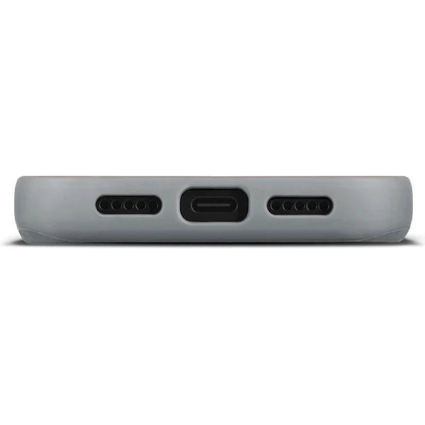 Woolnut MagSafe kožený kryt iPhone 17 Pro sivý - Puzdra - Obrázok EULH000K01