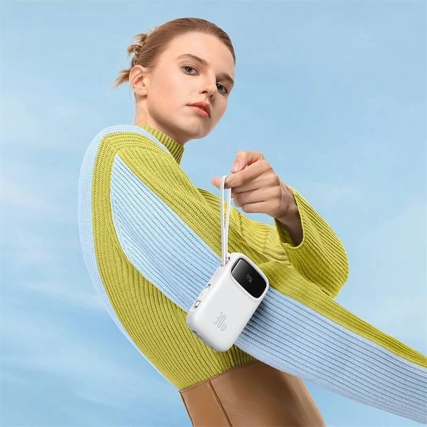 Baseus Qpow2 powerbanka 10000mAh biela - Powerbanky - Obrázok EUTL000K01