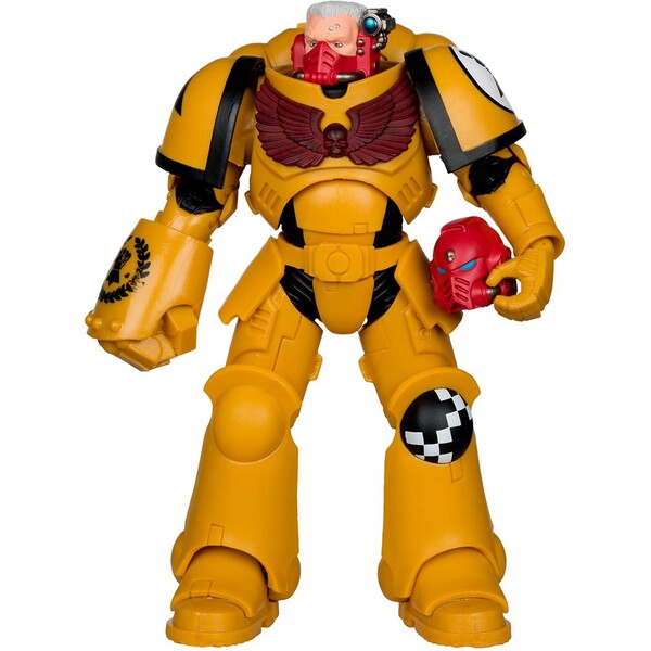 Akčná figúrka McFarlane Toys Warhammer 40K - Intercessor Sergeant (Imperial Fist) (Gold Label) 18 cm