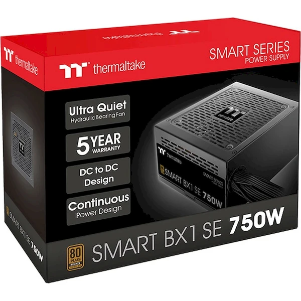 Thermaltake Smart BX1 SE 750W čierna - Zdroje - Obrázok EVFL000K01