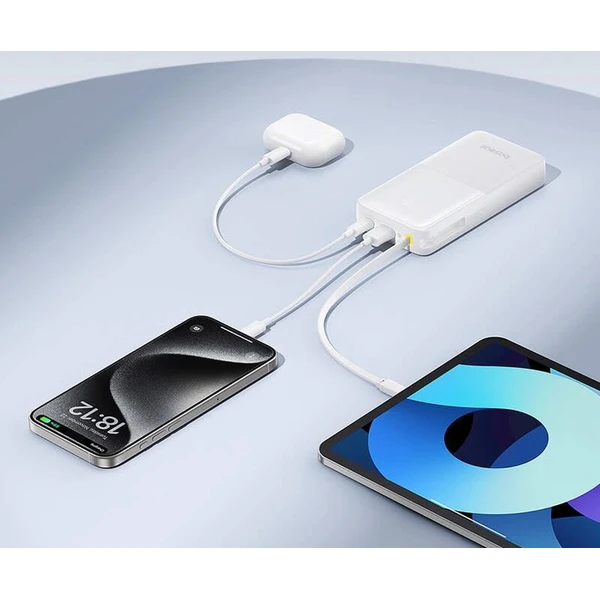 Baseus Bipow 2 20000mAh, 20W biela - Powerbanky - Obrázok EVHL000K01