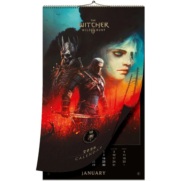 Kalendár The Witcher 3: 10th Anniversary - Kalendáre - Hlavný obrázok