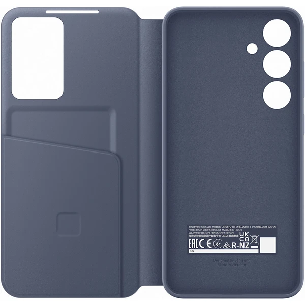 Samsung Smart View Wallet Case Galaxy S24+ Fialový - Puzdra - Obrázok EVR1000N01