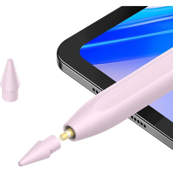 Baseus Smooth Writing 2 stylus s aktívnym bezdrôtovým nabíjaním ružový - Stylusy - Obrázok EVWI000K01