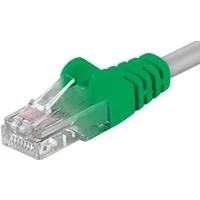 PremiumCord RJ45/RJ45 Cat5e UTP prepojovací kábel 7m zelený - Káble a redukcie