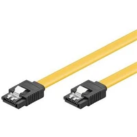 PremiumCord 1.0m SATA 3.0 dátový kábel 1.5GBs / 3GBs / 6GBs, kov.západka - Káble a redukcie