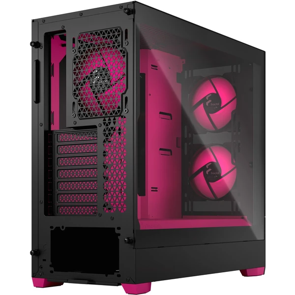 Fractal Design Pop Air RGB Magenta Core TG Clear Tint - Počítačové skrine - Obrázok EY6A000601