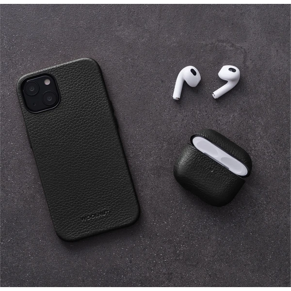 Woolnut kožené púzdro pre AirPods 3. generácie čierne - Puzdra - Obrázok EYJR100501