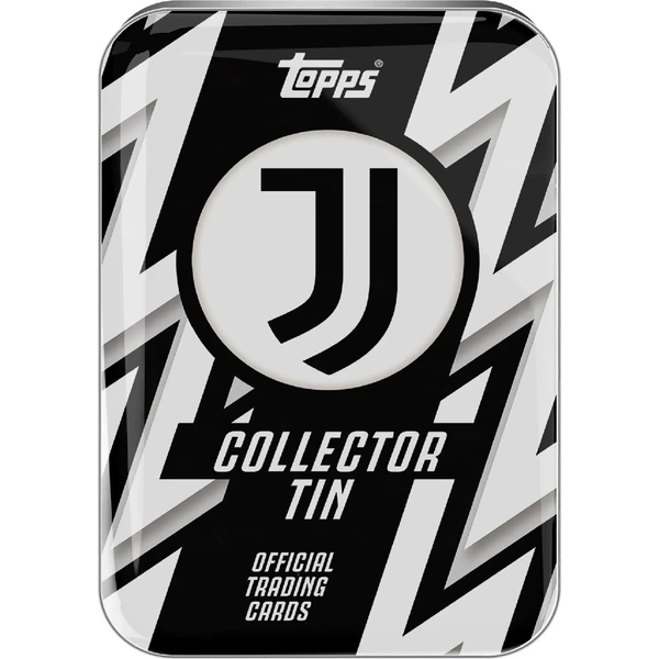 Futbalové karty Topps 2025/26 Juventus Collector Tin - Futbalové karty - Hlavný obrázok