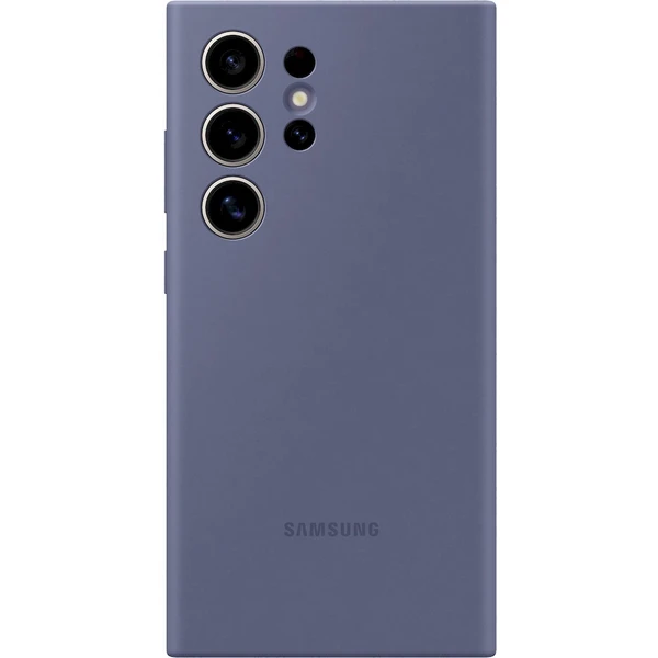Samsung Silicone Case Galaxy S24 Ultra, Violet - Puzdra - Hlavný obrázok