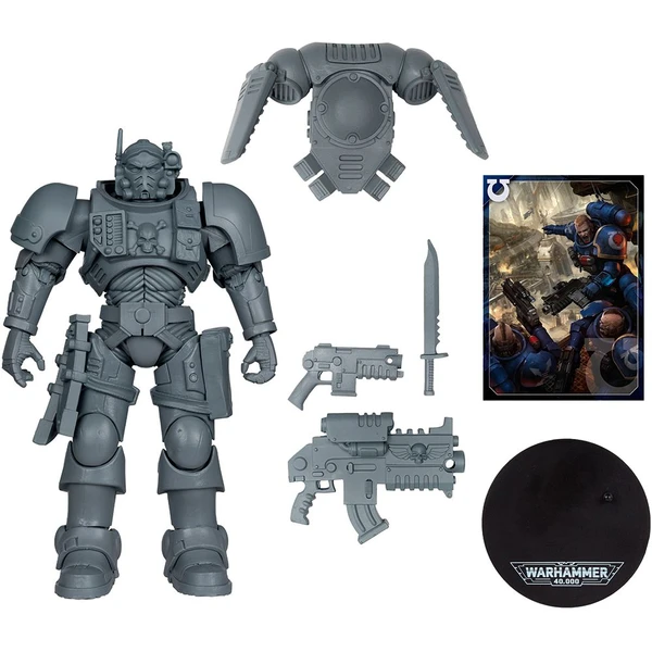 Akčná figúrka McFarlane Toys Warhammer 40K - Ultramarines Lieutenant in Phobos Armor (Artist Proof) - Figúrky - Obrázok EZ6F000K01