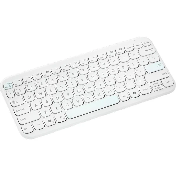 ASUS Marshmallow Keyboard KW100 bezdrôtová klávesnica (CZ/SK) biela - Klávesnice - Obrázok EZDI000K01