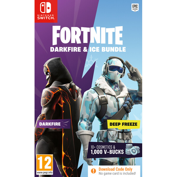 E-shop Fortnite Darkfire & Ice Bundle (Code in Box) (Switch)