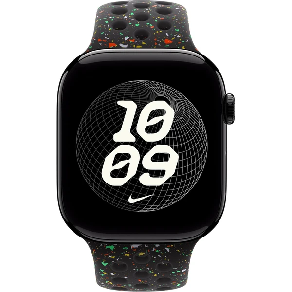 Apple Watch 49/46/45/44mm Midnight Black športový remienok Nike S/M - Remienky - Obrázok F01I000K01