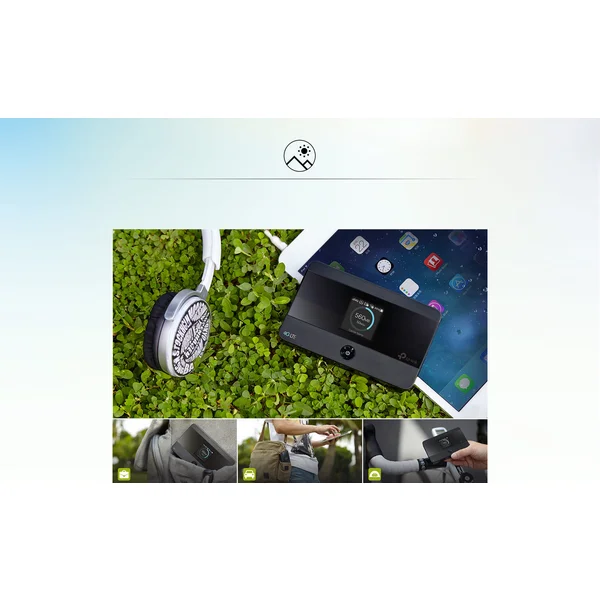 TP-Link M7350 4G/LTE modem čierny - Modemy - Obrázok F07U000501