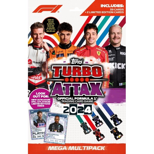 Karty Formula 1 Topps Turbo Attax 2024 Mega-Multipack