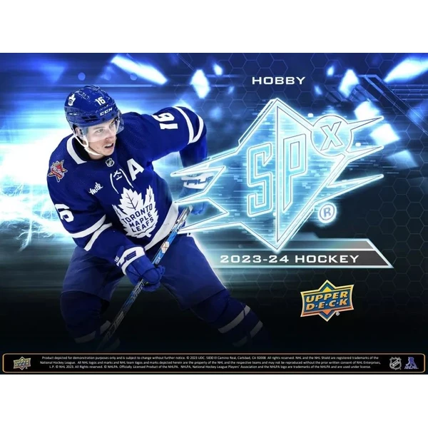 Hokejové karty 2023-24 Upper Deck SPx Hockey Hobby Box - Hokejové karty - Obrázok F0U6000P01