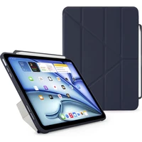 Puzdro na ceruzku Pipetto Origami No3 pre iPad Air 11" (2026/2025/2024)/iPad Air 10,9" (22/20) tmavo - Puzdra