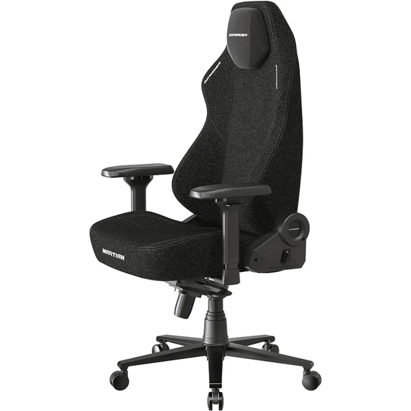 DXRacer MARTIAN látková herná stolička čierna - Stoličky - Obrázok F14D000O01