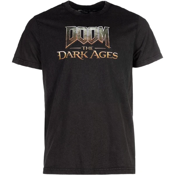 Tričko DOOM: The Dark Ages - Washed Out Logo M - Tričká - Hlavný obrázok