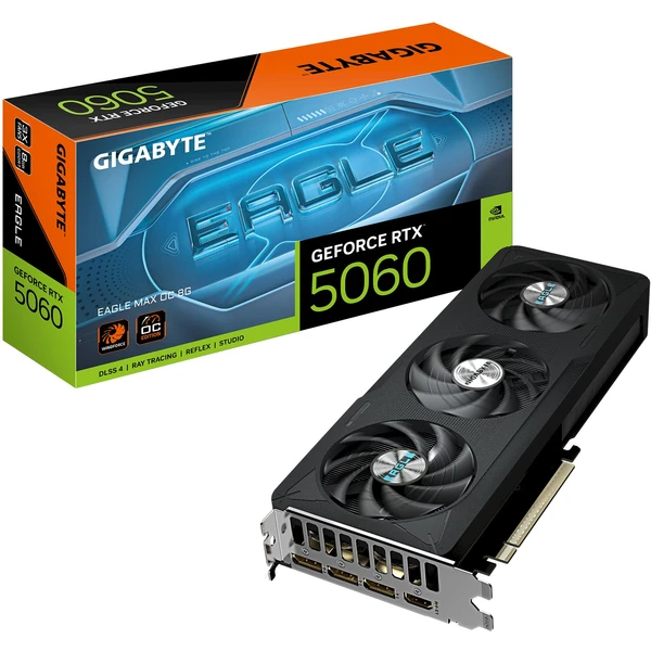 GIGABYTE NVIDIA GeForce RTX 5060 EAGLE MAX OC 8G - Grafické karty - Obrázok F15K000K01