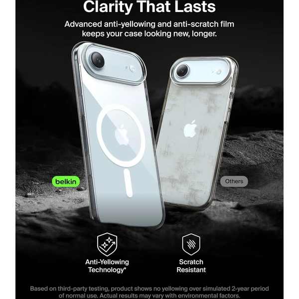 Belkin SheerForce MagSafe kryt iPhone Air číry - Puzdra - Obrázok F1CN000K01