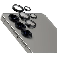 PanzerGlass® Hoops® Ceramic Samsung Galaxy S25 Ultra čierne ochranné krúžky pre šošovky fotoaparátu - Ochranné fólie a sklo
