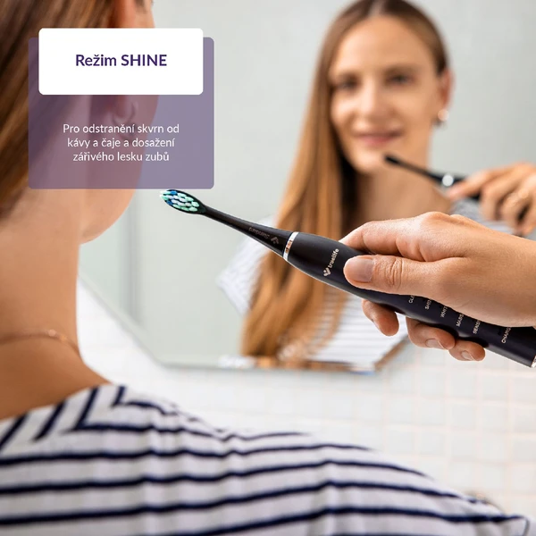TrueLife SonicBrush Clean30 sonická zubná kefka čierna - Zubné kefky - Obrázok F1H0000P01