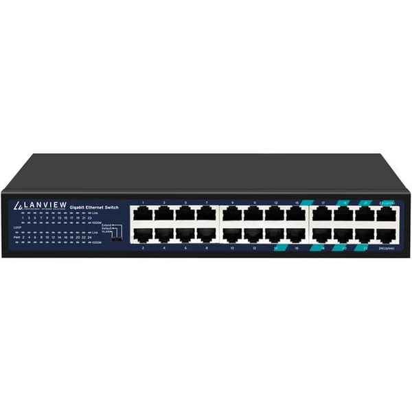 Lanview LVN-1U-24PORT-1G switch - Switche - Hlavný obrázok