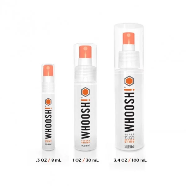 WHOOSH! Screen Shine On the Go XL čistič obrazoviek - 100 ml - Čistiace roztoky - Obrázok F1JK000101