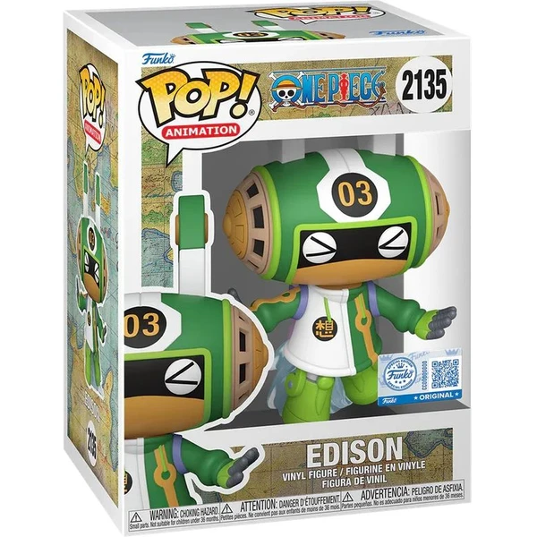 Funko POP! #2135 Animation: One Piece - Edison (Exclusive) - Funko POP! - Obrázok F1JM000K01