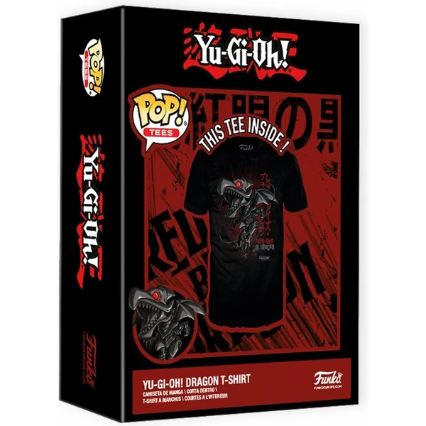 Funko Boxed Tee: Yu-Gi-Oh! - Red Eyes Black Dragon L - Tričká - Obrázok F1OA000P01
