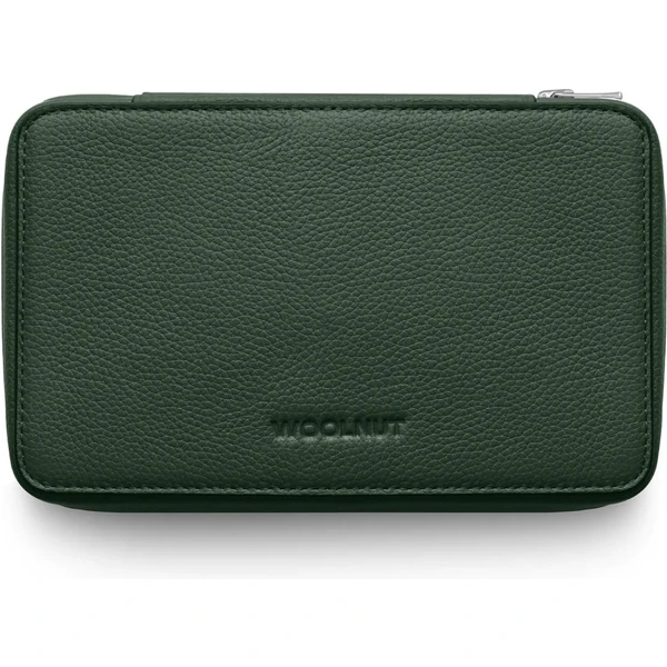 Woolnut kožený Tech Organizér tmavo zelený - Organizéry - Obrázok F1Q4000701