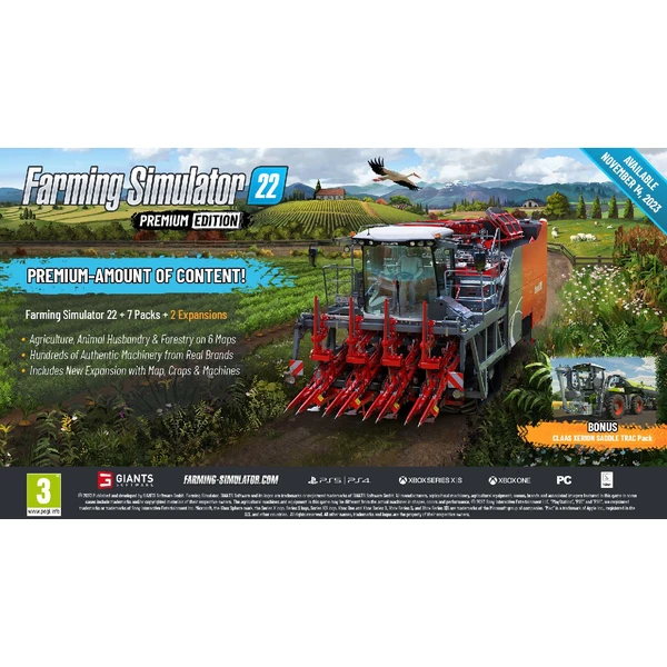 Farming Simulator 22: Premium Edition (PS5) - Hry na PS5 - Obrázok F1T6000601