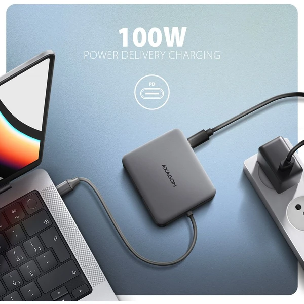 AXAGON HMC-5HL 5v1 USB-C húb - Dokovacie stanice - Obrázok F1W3000L01