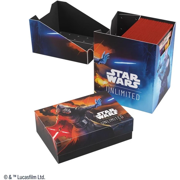 Gamegenic - Star Wars: Unlimited Soft Crate - Rey/Kylo Ren - Obaly na karty - Obrázok F205000O01