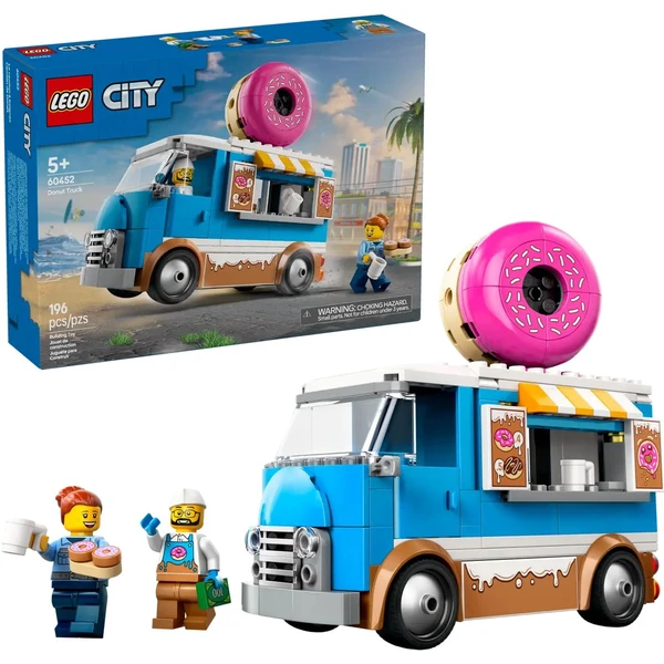 LEGO City 60452 Truck s donutmi - LEGO - Hlavný obrázok