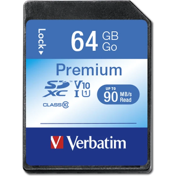 Verbatim Premium SDXC 64GB - Pamäťové karty - Hlavný obrázok