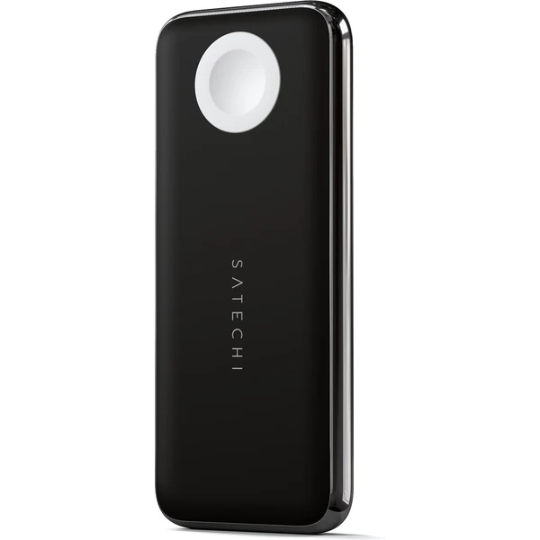 Satechi Quatro bezdrôtová powerbanka 10 000 mAh vesmírne šedá  - Powerbanky - Obrázok F2BT000501