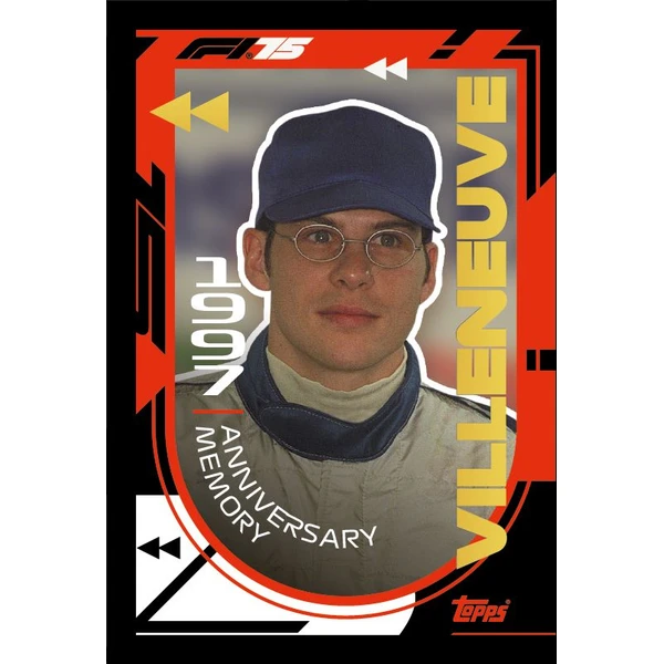 Samolepky Topps F1 2025 Special Anniversary Edition - Zberateľský Album + Samolepky - Zberateľské karty a nálepky - Obrázok F2DN000K01
