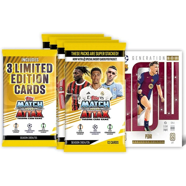 Futbalové karty Topps Match Attax TCG 2024/25 UCC Mega Multipack - Futbalové karty - Obrázok F2E8000K01