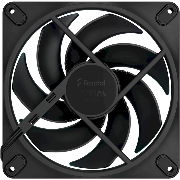 Fractal Design Momentum 14 RGB 3-pack čierny - Ventilátory pre PC - Obrázok F2JF000O01