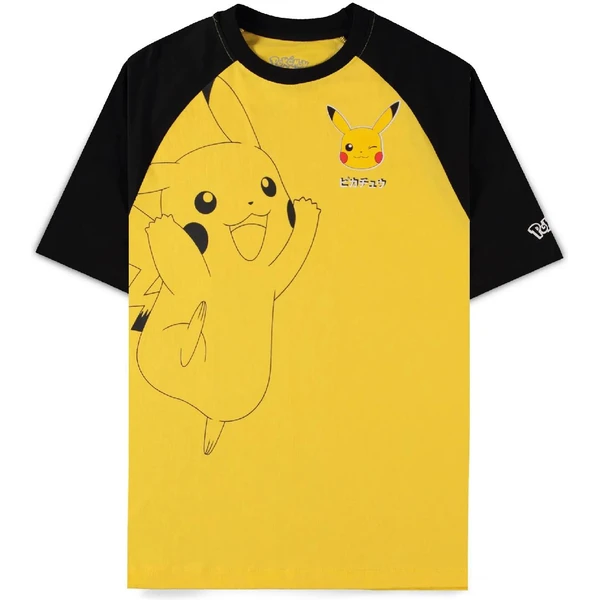 Tričko Pokémon - Pikachu (Unisex Loose Fit) L - Tričká - Hlavný obrázok