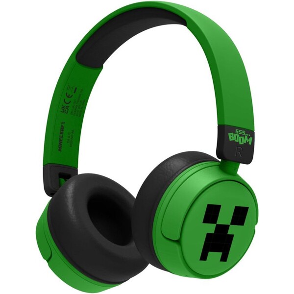 OTL Minecraft Creeper detské bezdrôtové slúchadlá